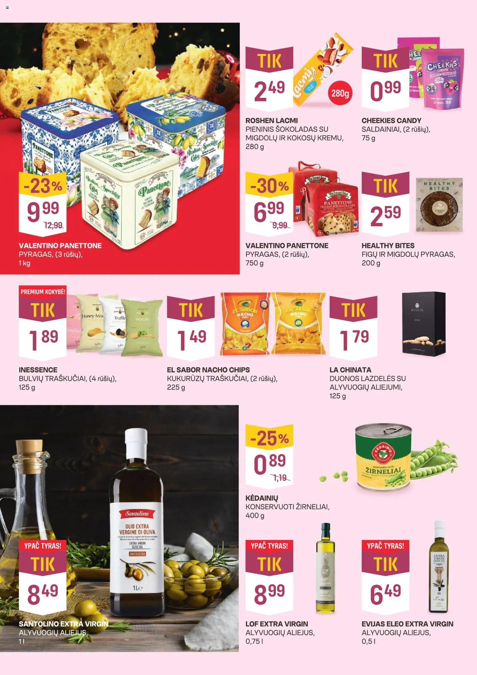 VYNOTEKA akcijos nuo 10.11.2025 | Puslapis: 2 | Prekių: Šokoladas, Žirneliai