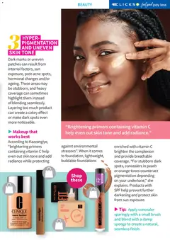 Clicks specials catalogue – valid from 01.04.2026 | Page: 37 | Products: Concealer, Brush, Sunscreen, Peach