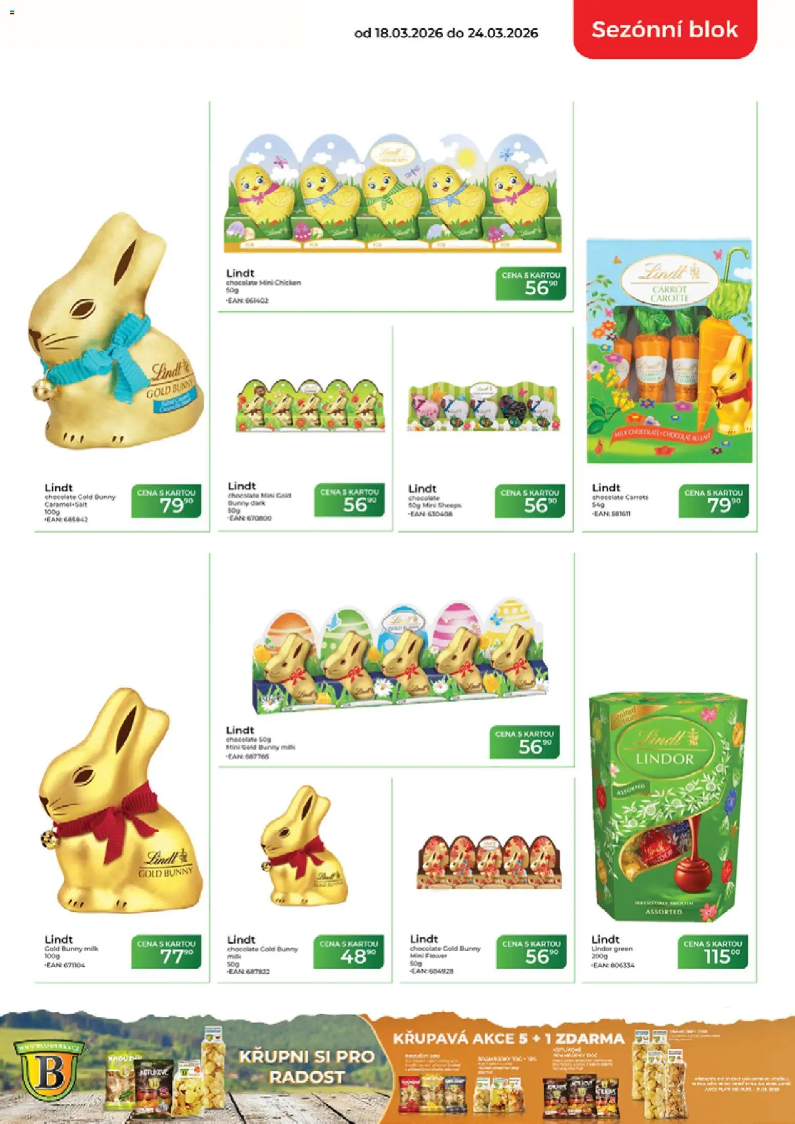 Tamda Foods leták od 18.03.2026 | Strana: 5 | Produkty: Lindor, Lindt, Blok, Lindt lindor