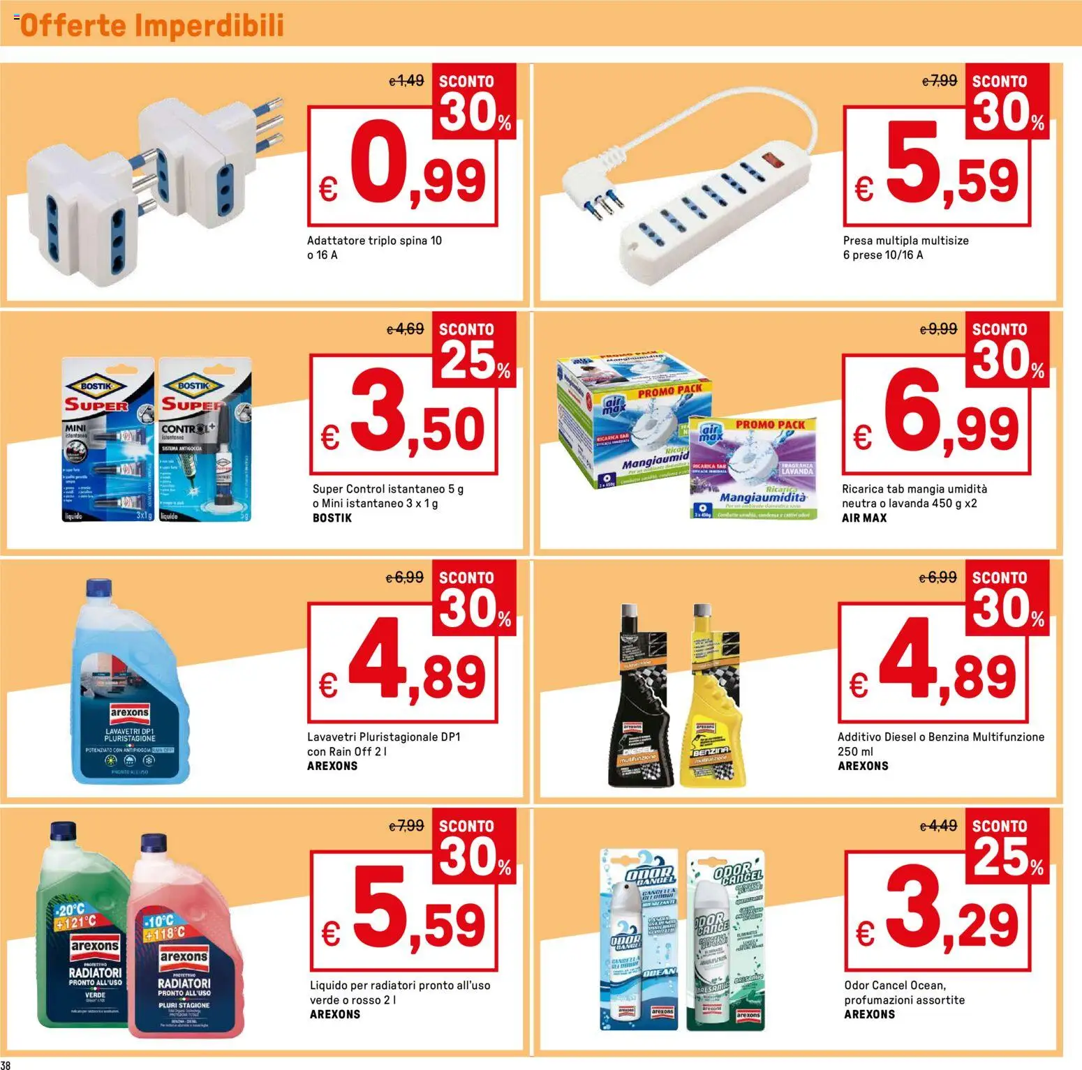 Volantino Iper del 12.02.2026 | Pagina: 38 | Prodotti: Adattatore, Lavanda, Presa, Fragranza