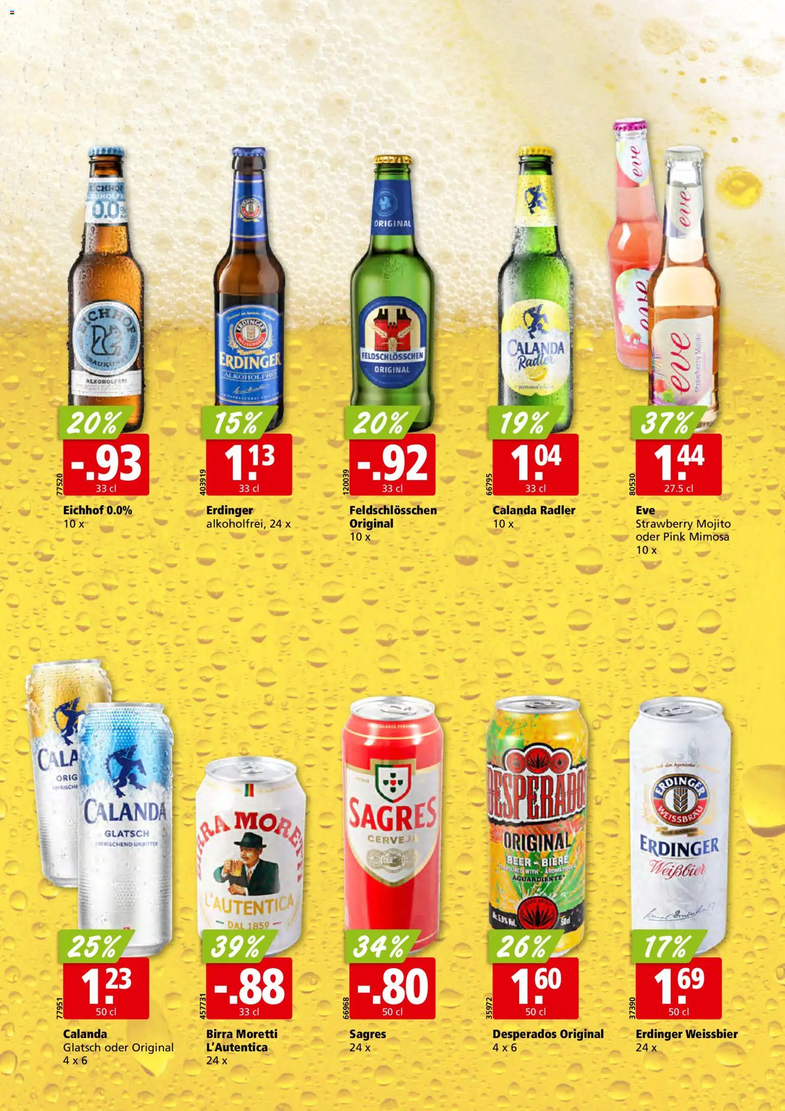 Aligro Aktionen Schlieren, Gossau SG, Frauenfeld, Rapperswil-Jona, Sargans, Bern, Brüttisellen, Pratteln, Emmen, Spreitenbach – gültig ab 15.12.2025 | Seite: 36 | Produkte: Weißbier