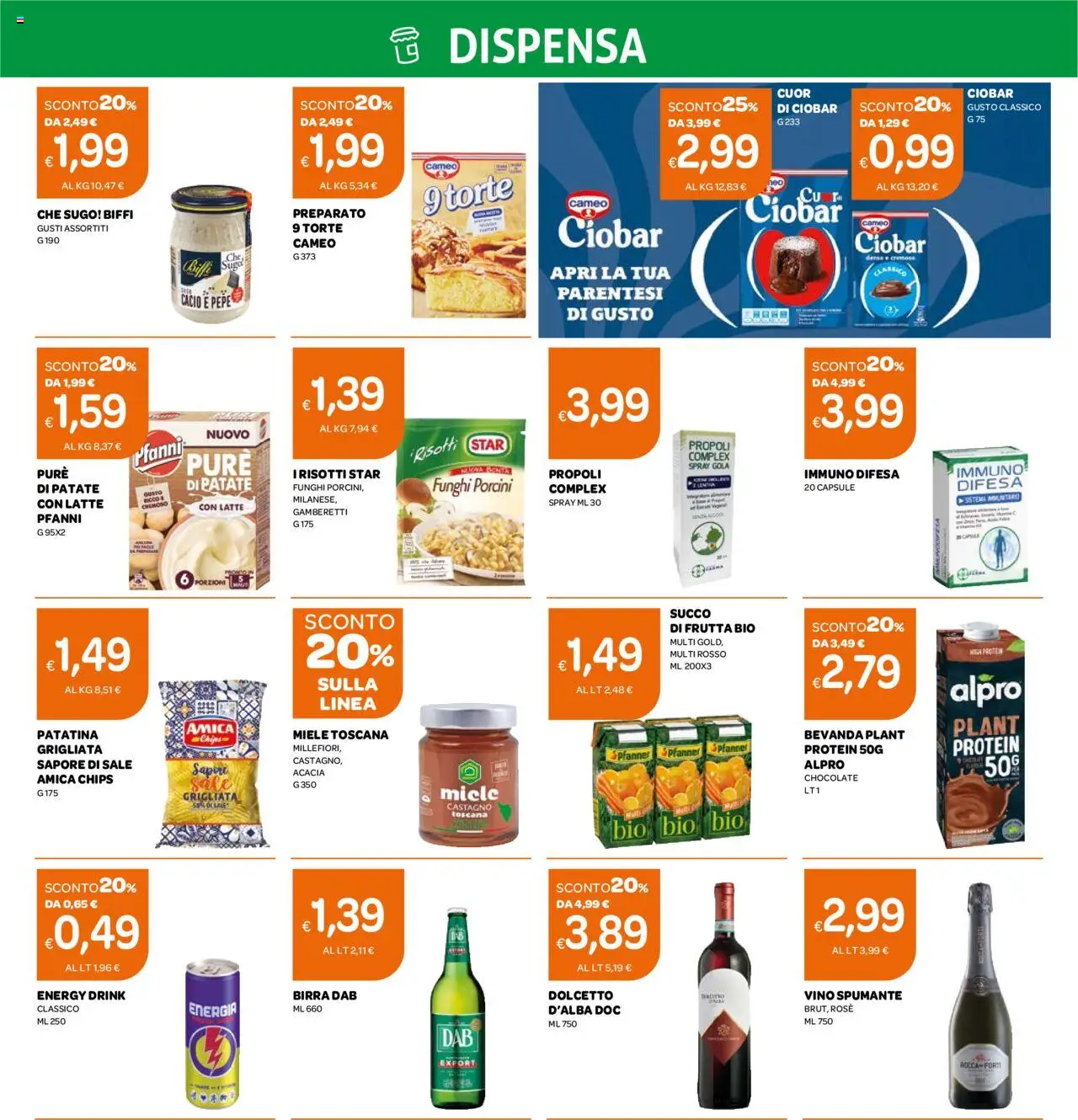 Volantino Ekom del 21.10.2025 | Pagina: 7 | Prodotti: Birra, Frutta, Pepe, Spumante