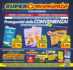 Anteprima del volantino SuperConveniente Ragusa/Vittoria catalogo valido a partire dal 04.11.2025