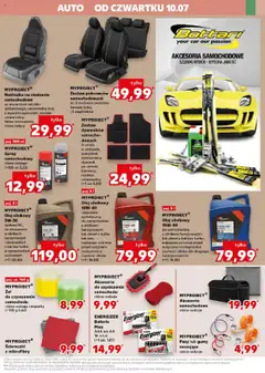 Kaufland gazetka - Mega okazje od 10.07.2025 | Strona: 11 | Produkty: Gumy, Baterie, Akcesoria samochodowe, Olej