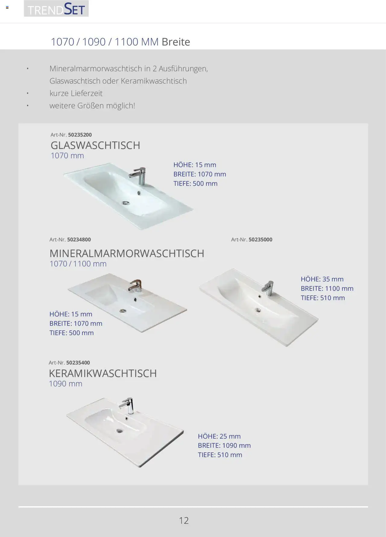 Hammer Zuhause Trendset - gültig ab dem 01.01.2024 | Seite: 12