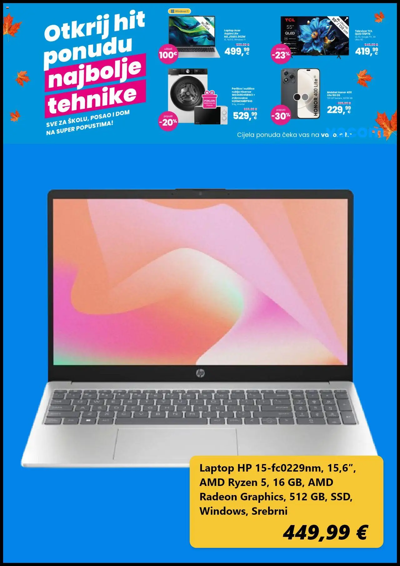 Vacom katalog | vrijedi od 01.10.2025 | Stranica: 5 | Proizvodi: Televizor, Sušilica
