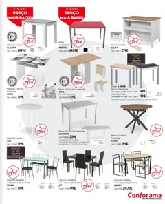 Pré-visualização Conforama folheto válido de 27.03.2025 | Página: 77 | Produtos: Cadeiras, Mesa, Cadeira