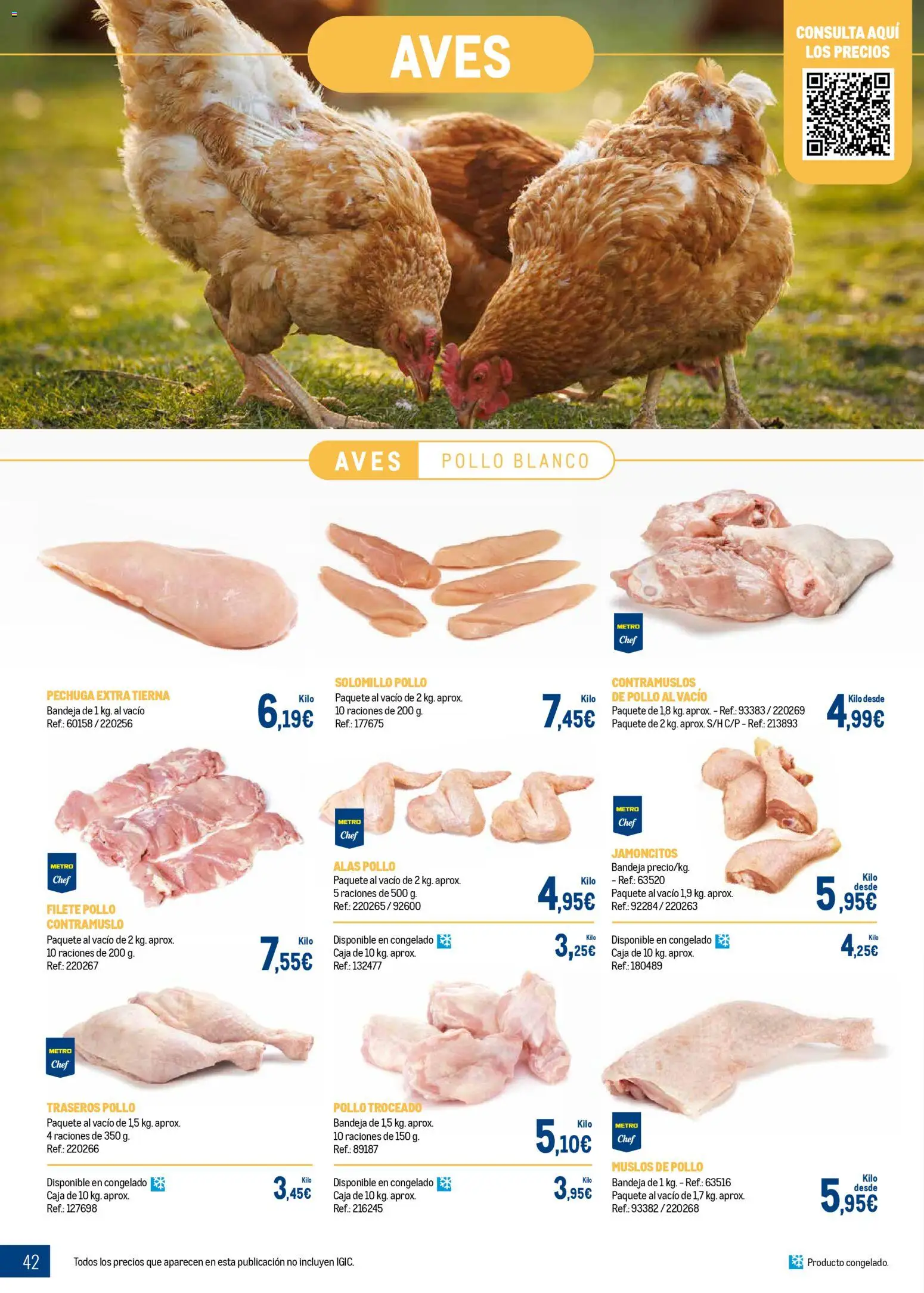 Makro - Expertos en carnes Canarias │ válido desde el 09.03.2026 | Página: 42 | Productos: Filete, Bandeja, Caja