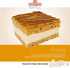 Pogląd oferty "Topaz Gazetka - Ciast" - ważna od 04.06.2025 | Strona: 11 | Produkty: Ciasto karmelowe, Ciasto, Krowka
