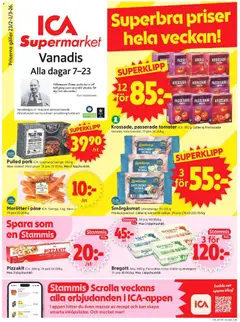 ICA Supermarket - Stockholm - Förhandsvisning av reklamblad från butik ICA Supermarket aktuell från 23.02.2026