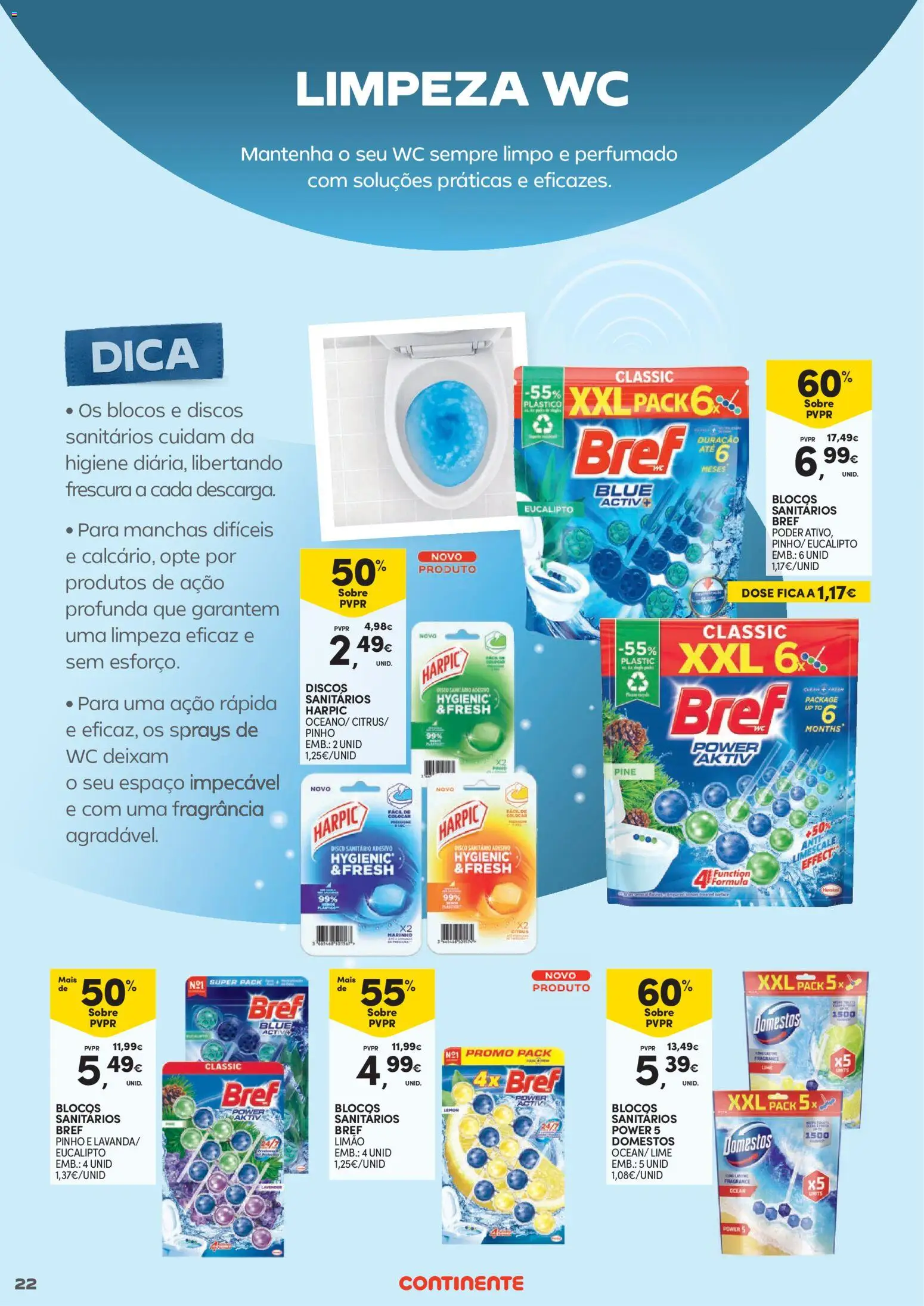 Continente - Limpeza do Lar: Poupança que deixa tudo limpinho │ válido de 02.01.2026 | Página: 22 | Produtos: Fragrância