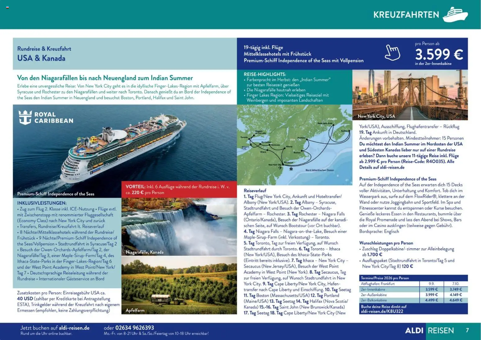 Aldi Reisen Unsere Traumreisen – gültig ab 01.01.2026 | Seite: 7