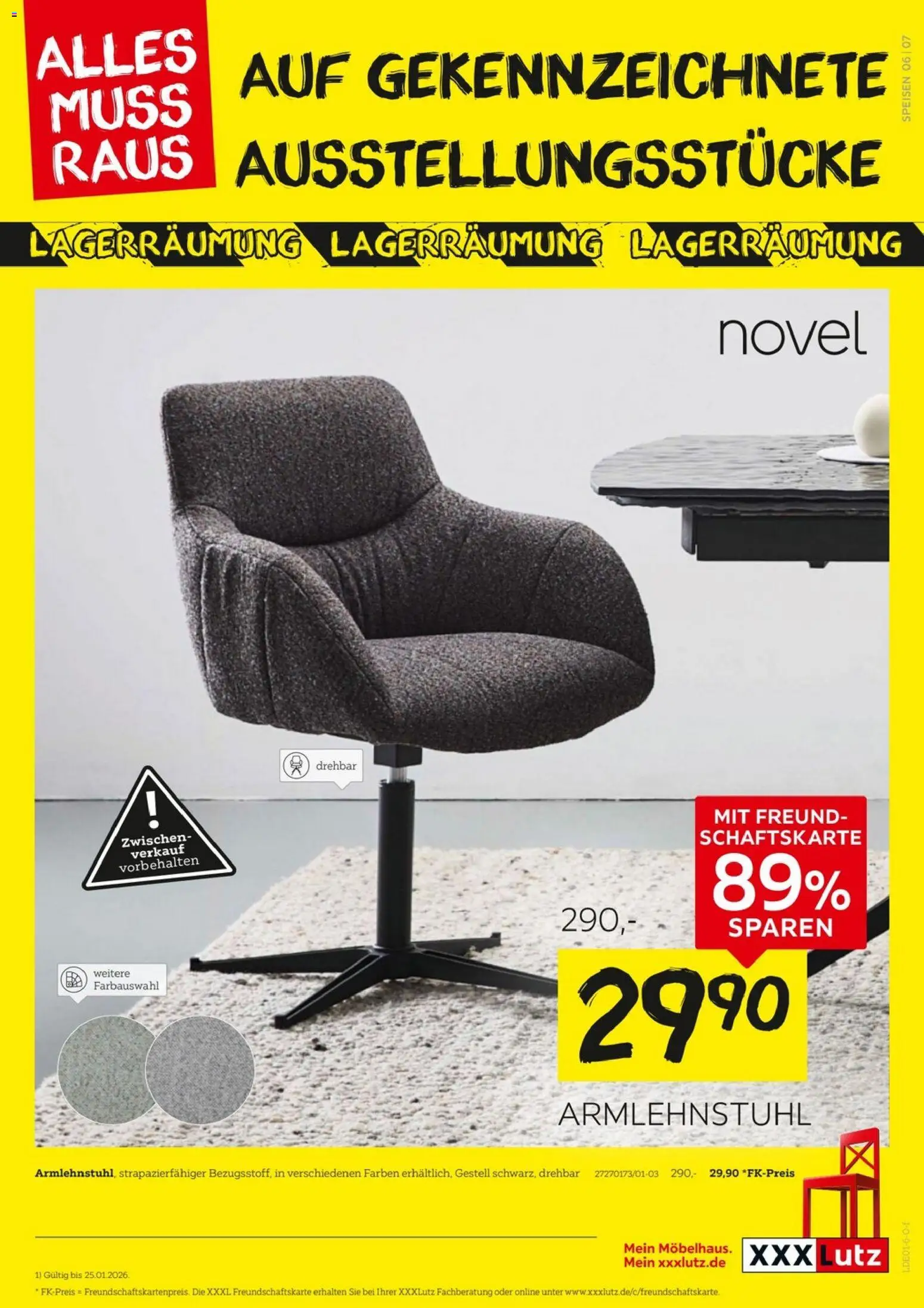 XXXL Lutz Größte Lagerräumung – gültig ab 11.01.2026 | Seite: 7