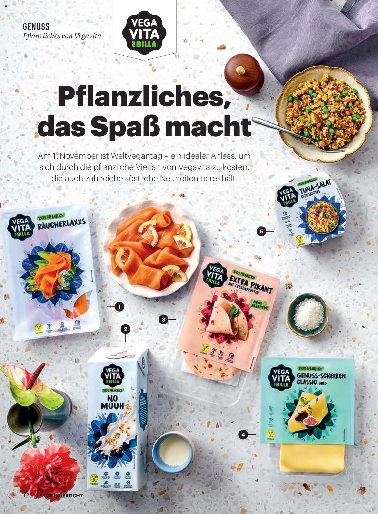 Billa  Frisch Gekocht gültig ab 01.11.2025 | Seite: 124