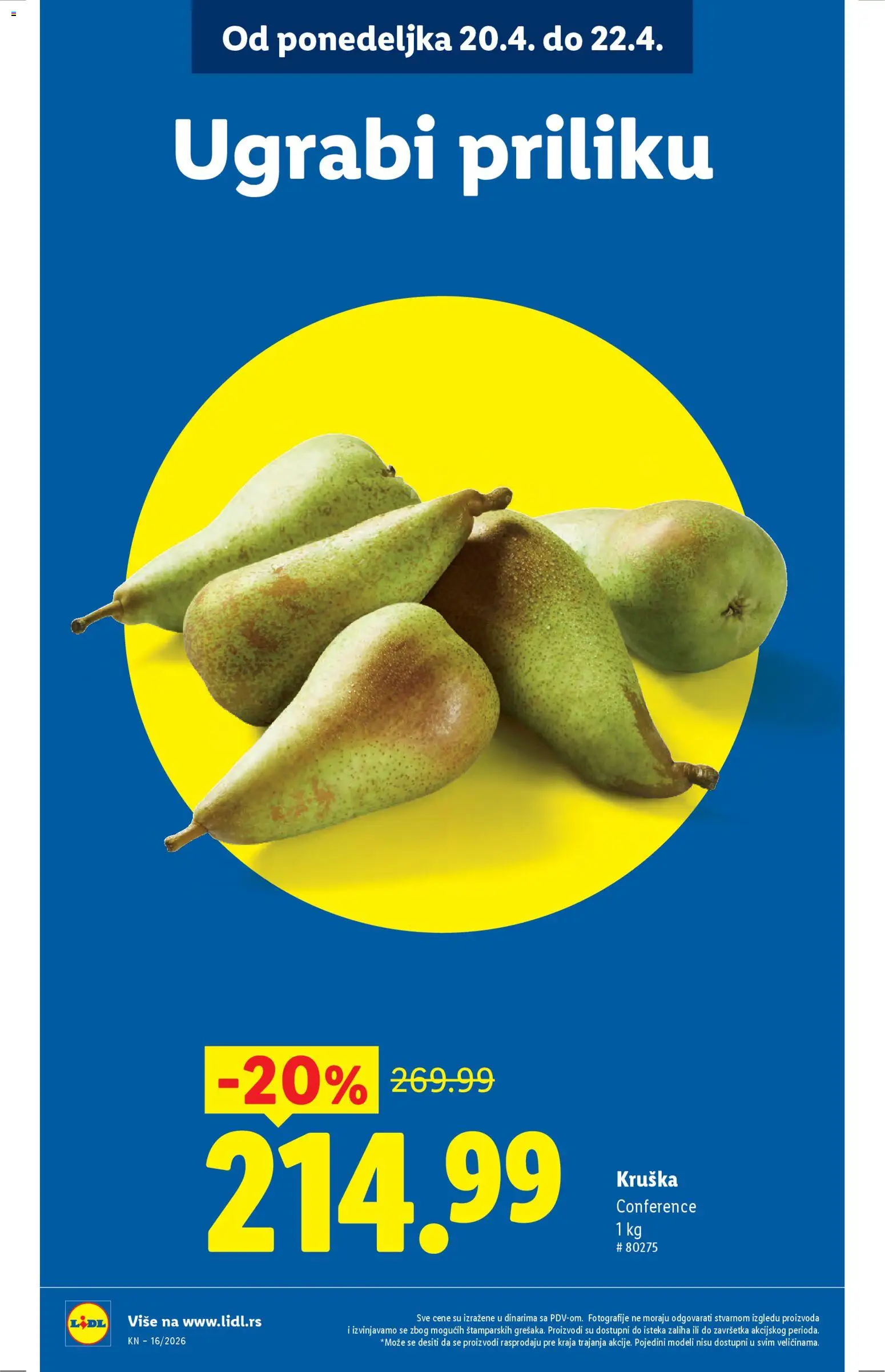 Lidl katalog - važi od 16.04.2026 | Strana: 12