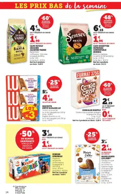 U Express - Prévisualisation de U Express catalogue valide à partir de 21.10.2025 | Page: 14 | Produits: Noisette, Senseo, Playmobil, Lait