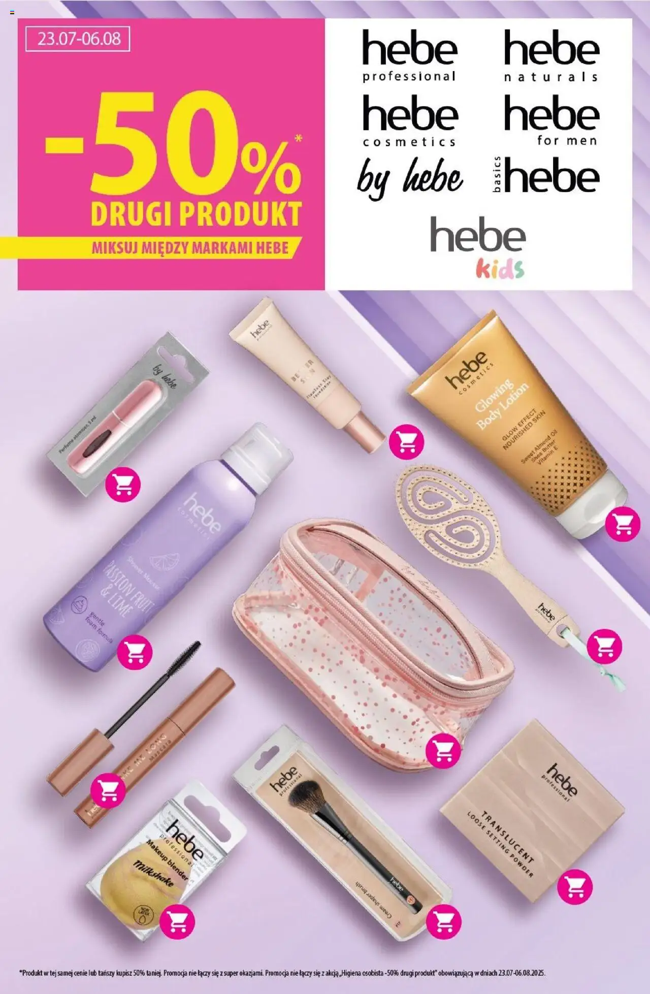 Hebe Gazetka od 23.07.2025 | Strona: 12 | Produkty: Blender, Body, Lotion