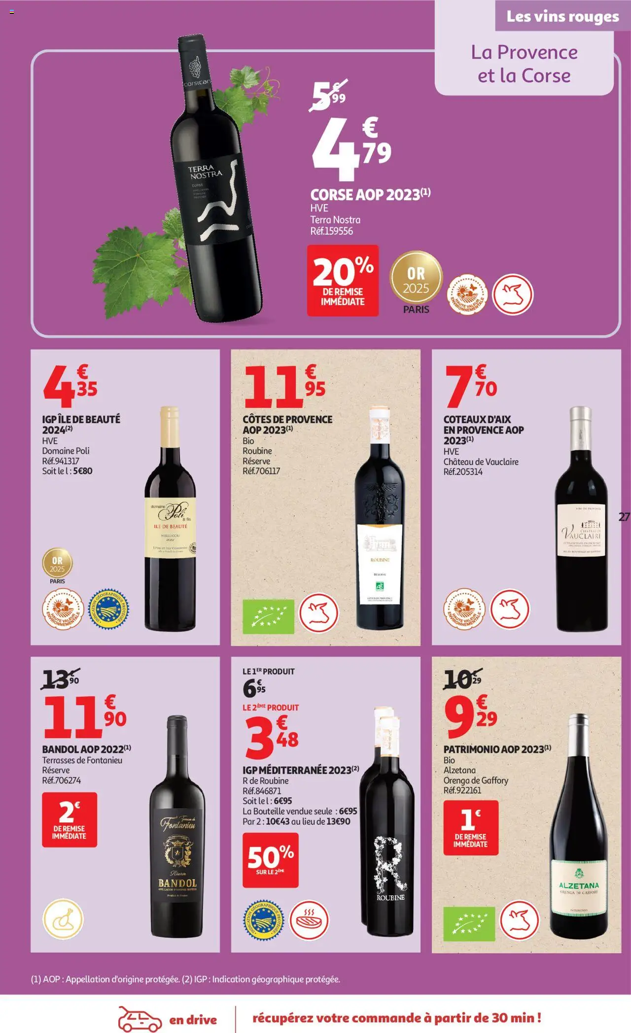 {H1} | Page: 27 | Produits: Vin