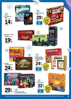 Vista previa E.Leclerc - Juguetes  válido desde el 03.11.2025 | Página: 69 | Productos: Anillos, Mesa