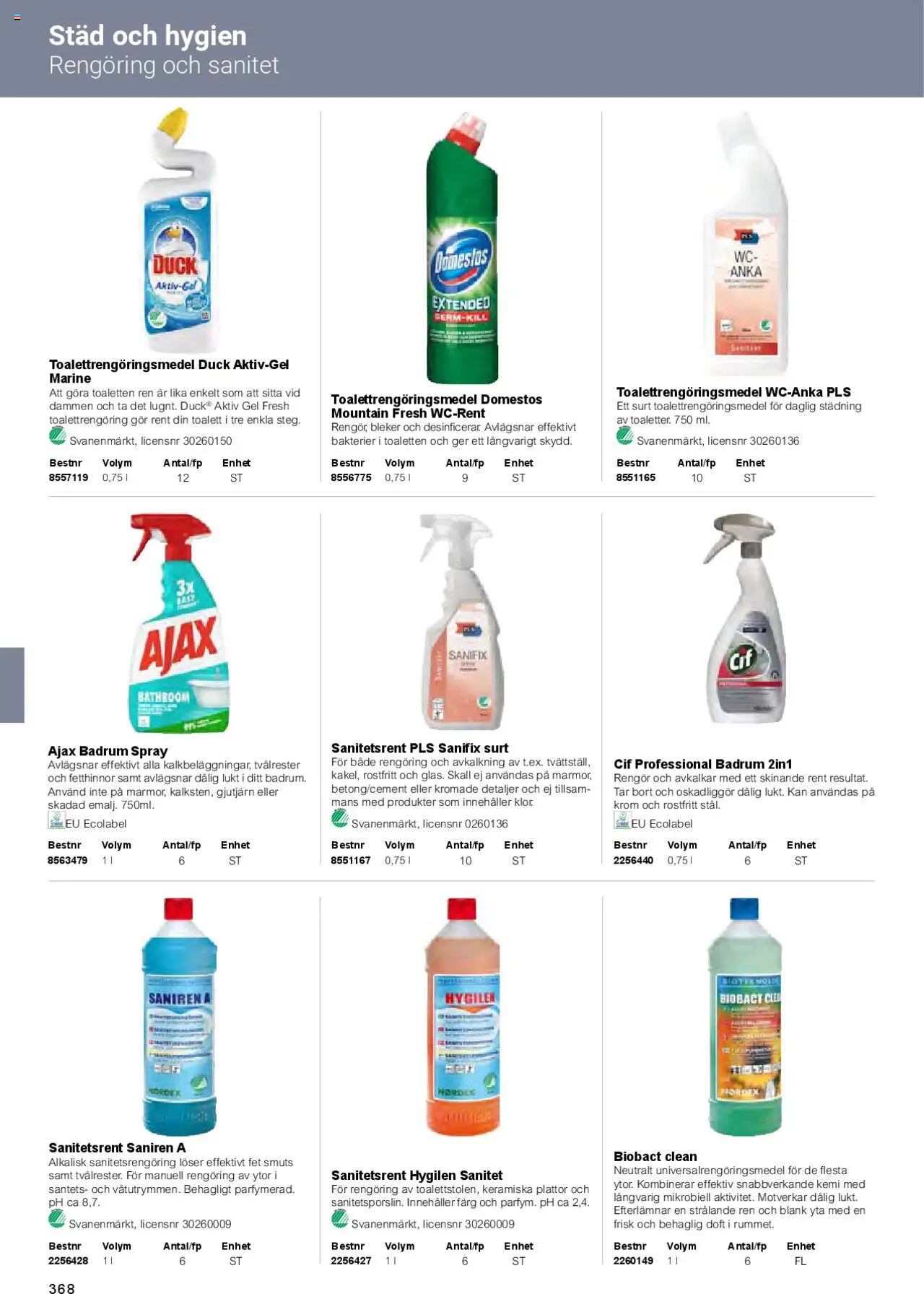 Office Depot reklamblad aktuell från 01.02.2025 | Sida: 370 | Produkter: Doft, Toalett
