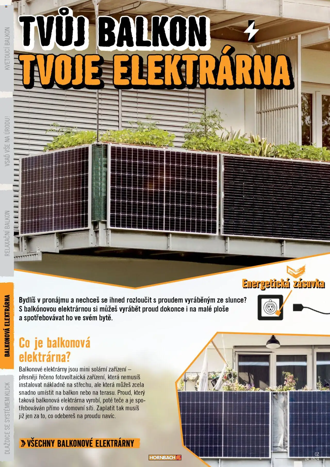 HORNBACH leták - Balkón od 13.08.2025 | Strana: 22 | Produkty: Zásuvka