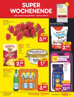 Netto Marken-Discount Prospekt 	 ab 23.02.2026 gültig | Seite: 45 | Produkte: Grill, Mineralwasser, Movenpick kaffee, Erdbeeren