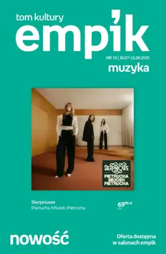 Pogląd oferty "Empik promocje - Tom kultury Muzyka" - ważna od 30.07.2025