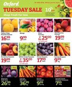 Oxford Freshmarket specials catalogue – valid from 20.01.2026