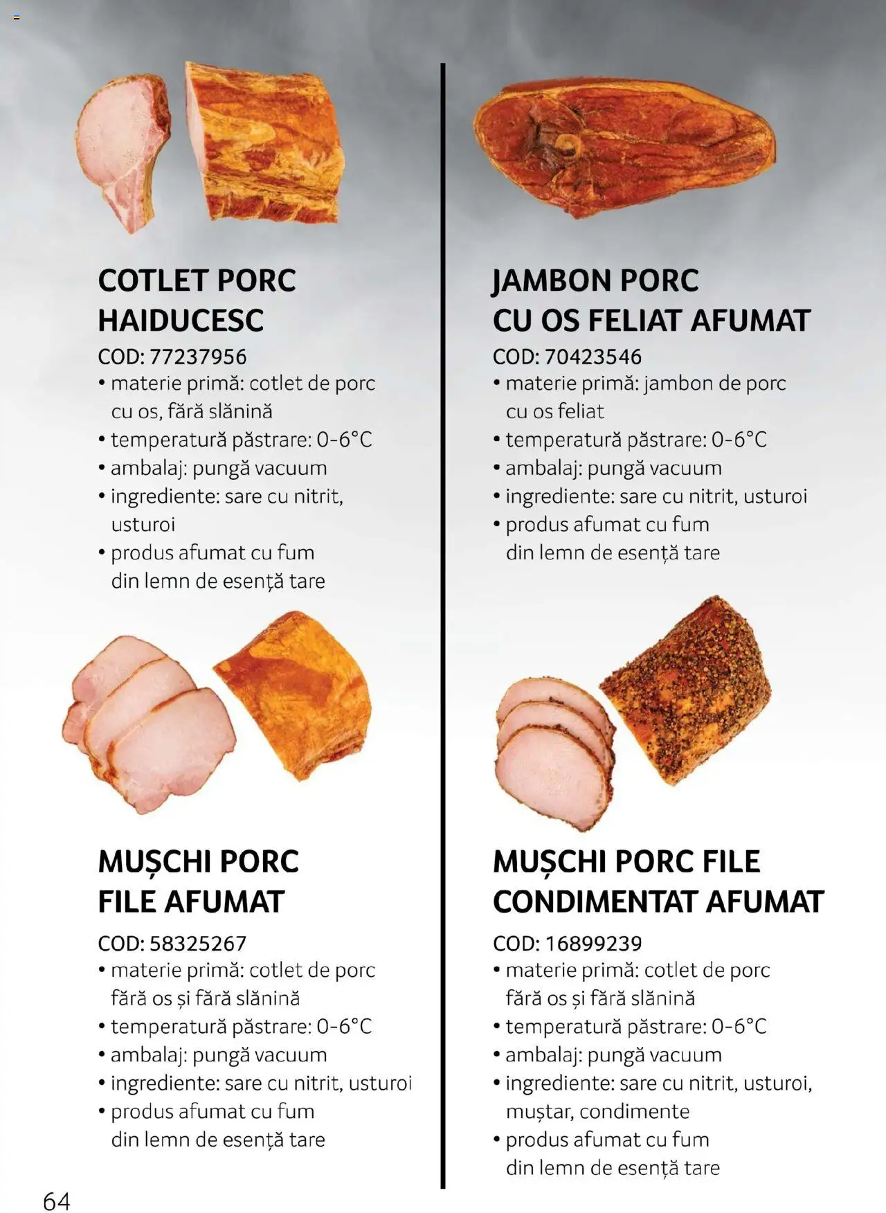 Noul catalog Selgros – valabil de la 27.04.2023 | Pagină: 64 | Produse: Pungă, Cotlet porc, Cârnați, Usturoi