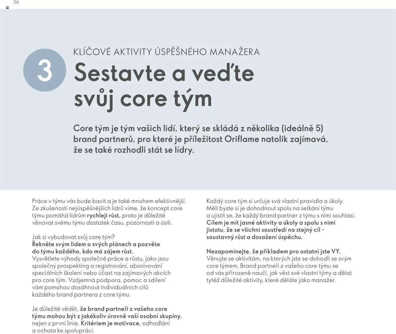 Oriflame katalog Plán odměn pro Brand Partnery od 10.04.2025 | Strana: 36