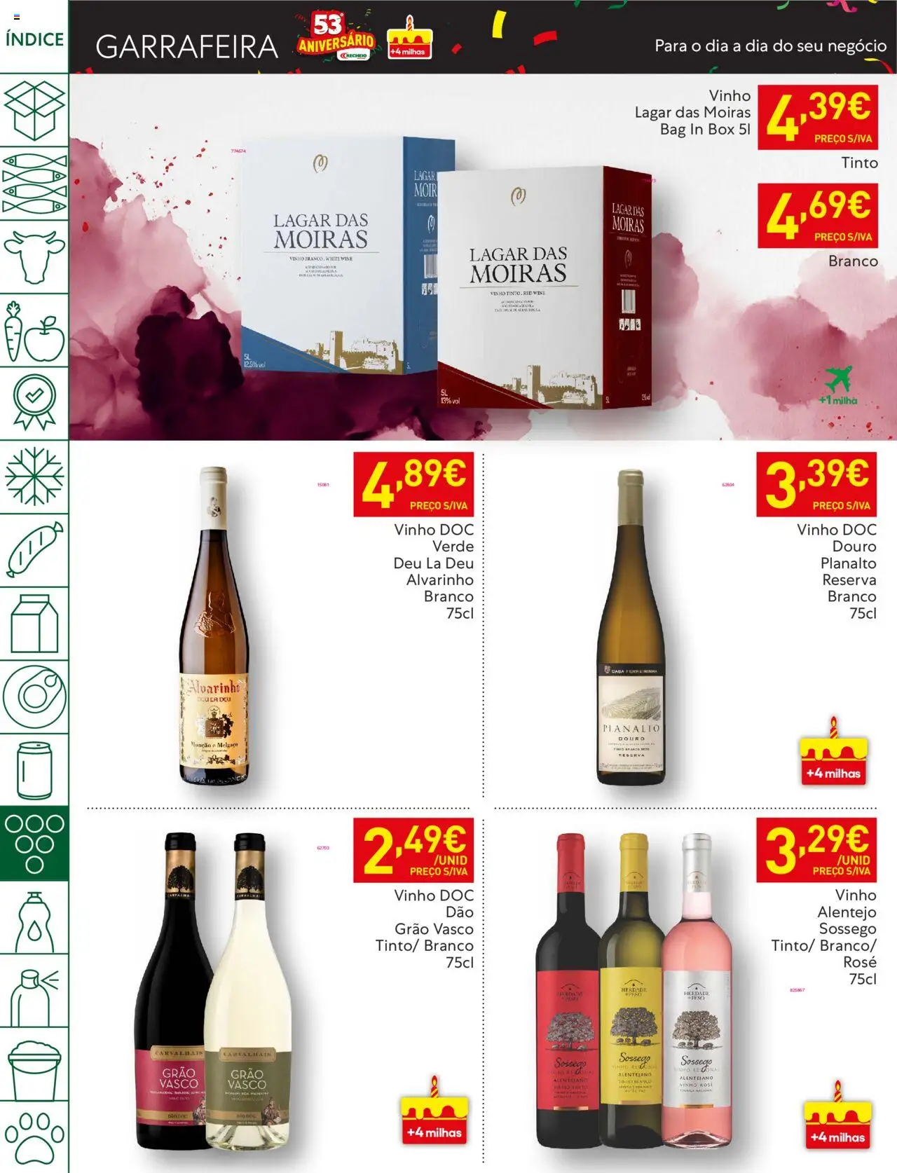 Recheio folheto │ válido de 21.10.2025 | Página: 32 | Produtos: Vinho, Vinho tinto