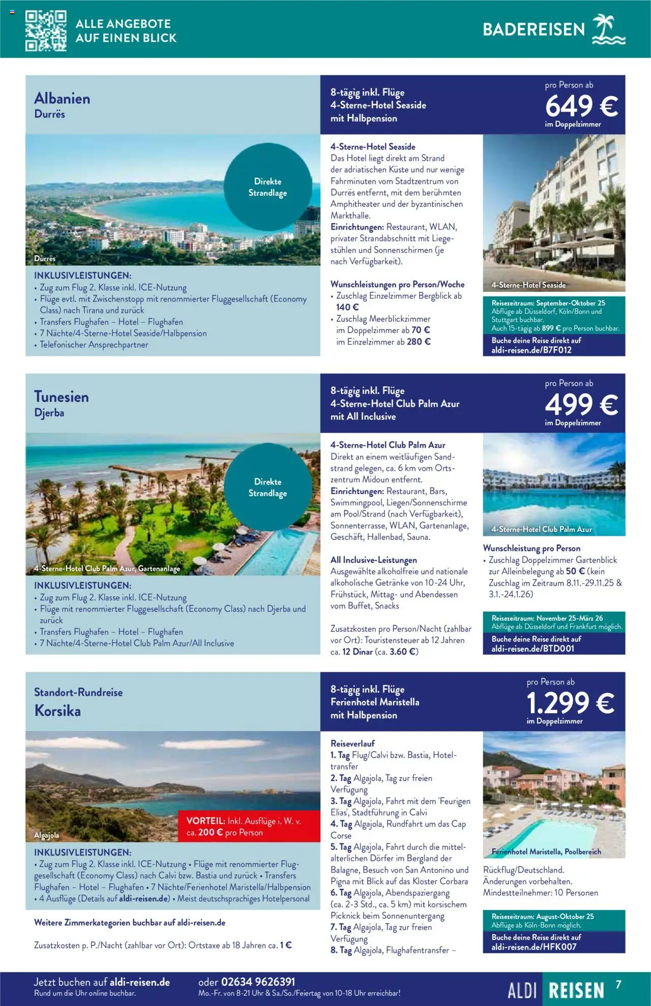 Aldi Reisen - Reise-Highlights - gültig ab dem 01.08.2025 | Seite: 7