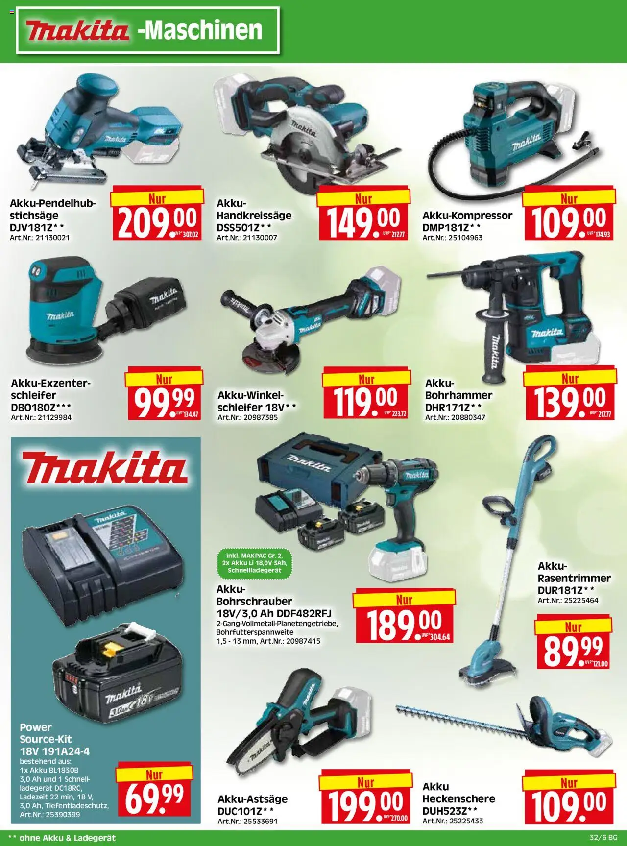 HERKULES - Bau & Garten - gültig ab dem 04.08.2025 | Seite: 6 | Produkte: Ladegerät