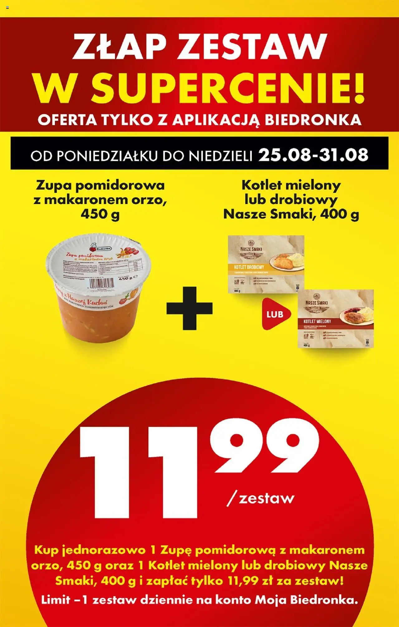 Biedronka gazetka od 25.08.2025 | Strona: 86 | Produkty: Zupa