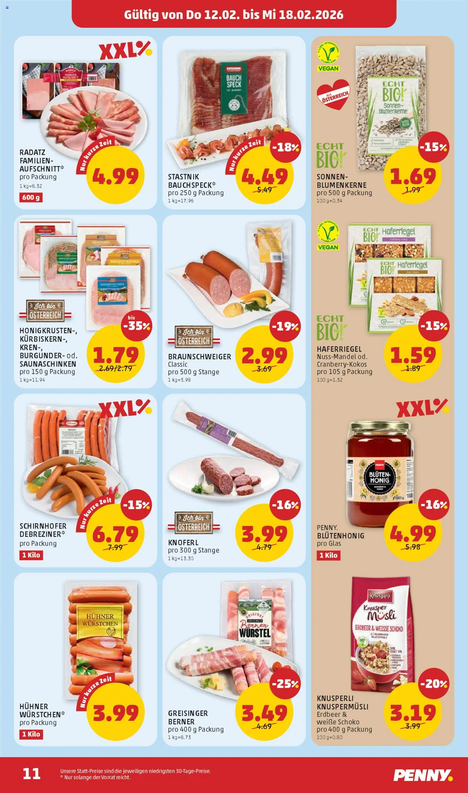 Penny Markt Flugblatt gültig ab 12.02.2026 | Seite: 11