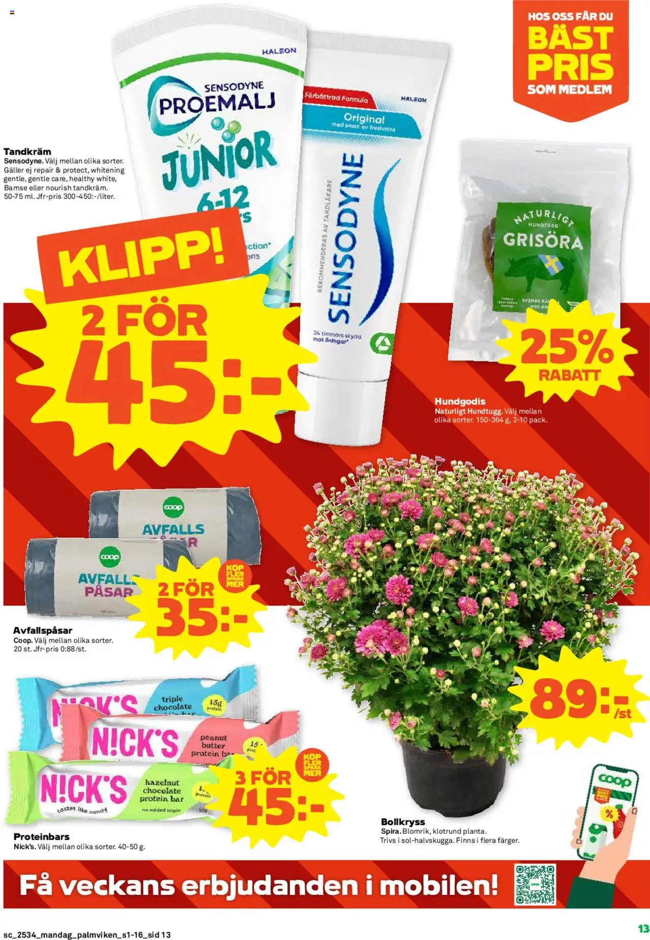 Stora Coop reklamblad aktuell från 18.08.2025 | Sida: 13