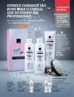 Pré-visualização Reviving Bond Repair Condicionador, 250 ml válido de 01.11.2025 | Página: 187 | Produtos: Massajador, Shampoo, Condicionador, Caixa