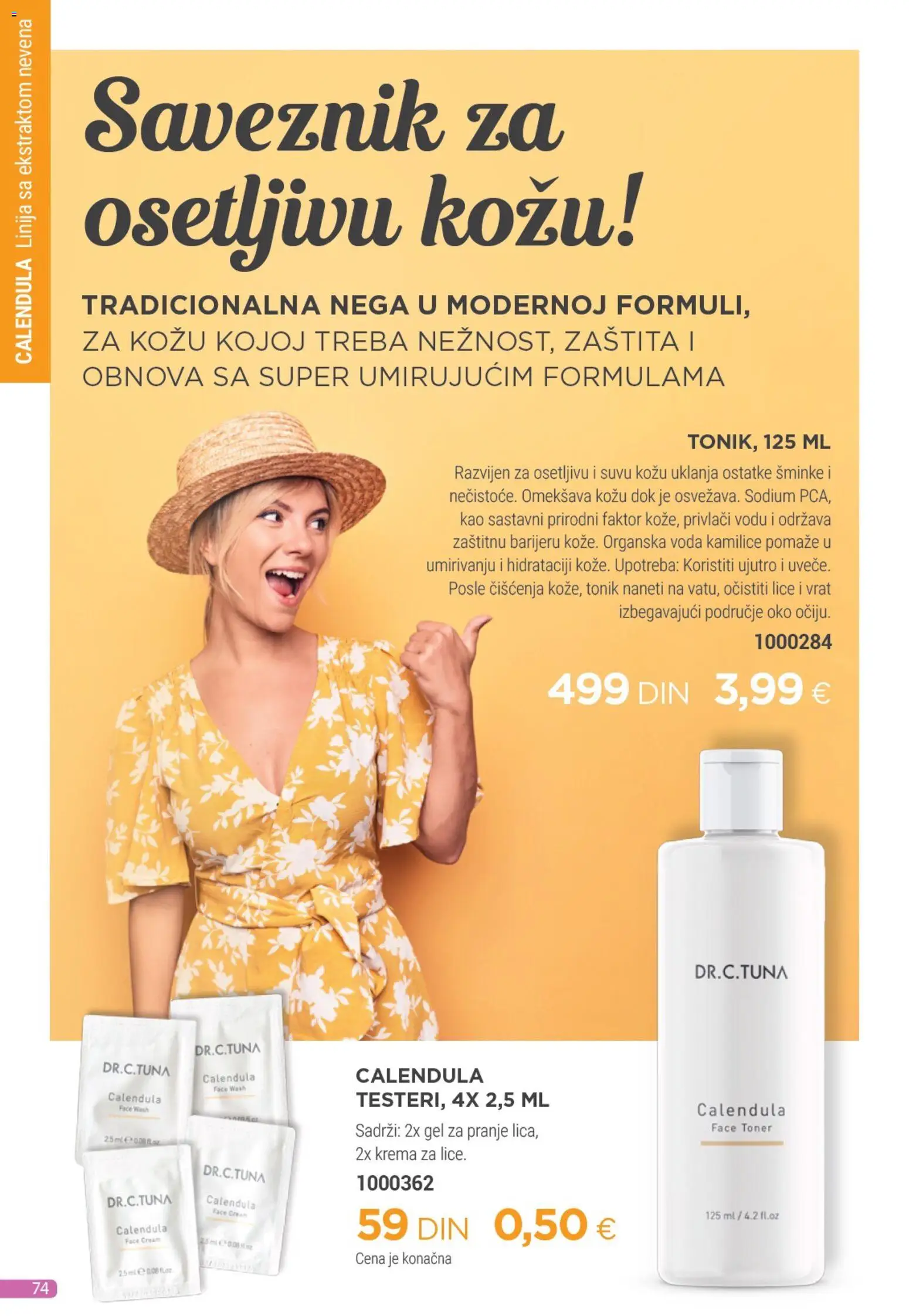 Farmasi katalog - važi od 01.11.2025 | Strana: 74 | Proizvode: Voda, Krema, Toner, Tonik