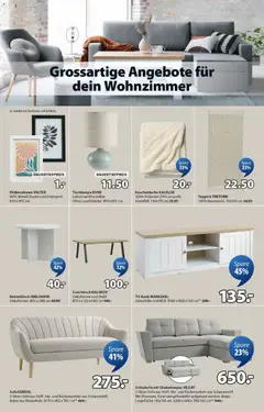 JYSK Aktionen ab 03.02.2026 gültig | Seite: 4 | Produkte: Sofa, Couchtisch, Schlafsofa, Beistelltisch