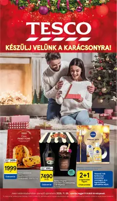 Tesco Karácsonyi katalógus - amely érvényes a következő dátumtól: 06.11.2025