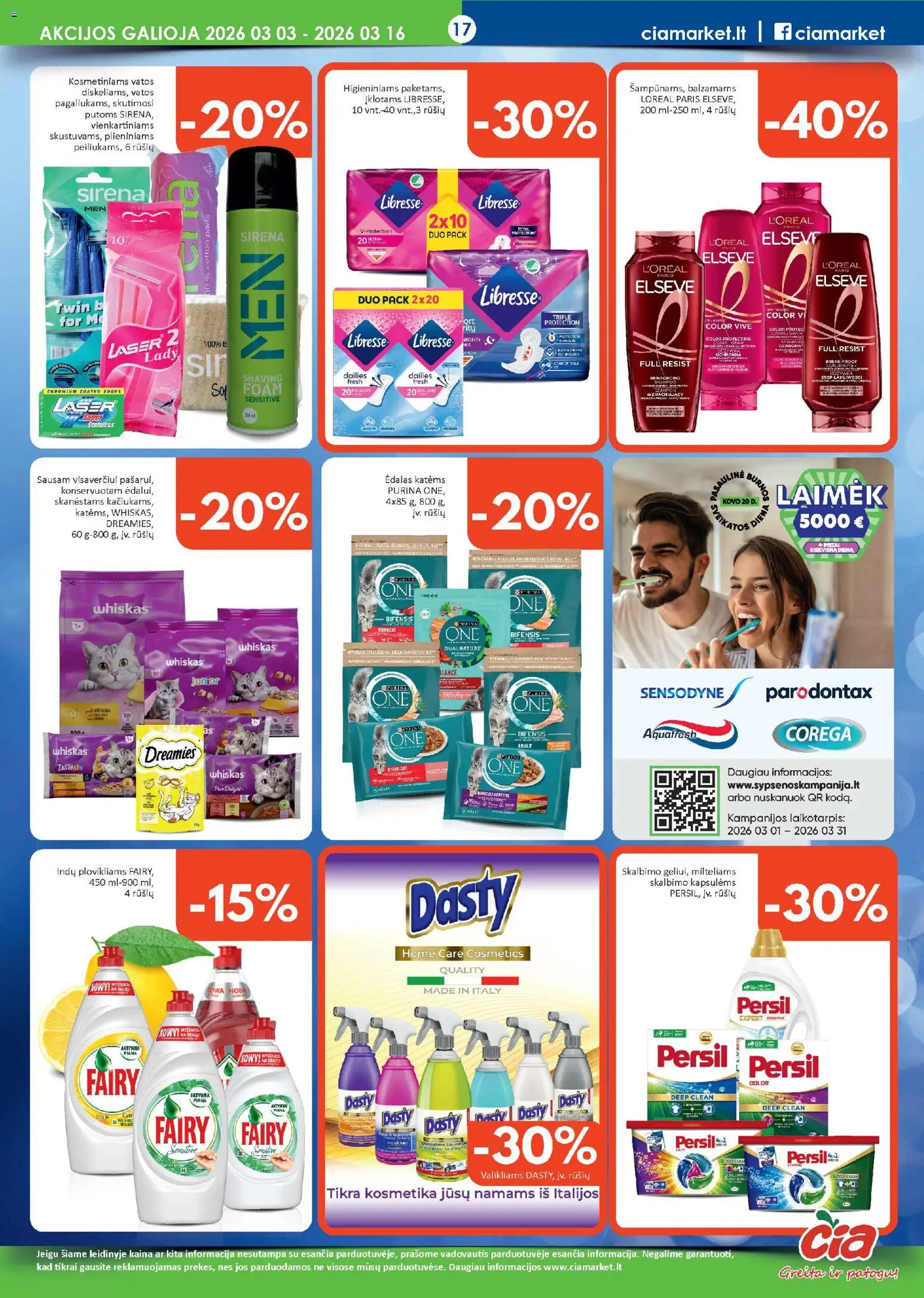 ČIA MARKET akcijos nuo 03.03.2026 | Puslapis: 17