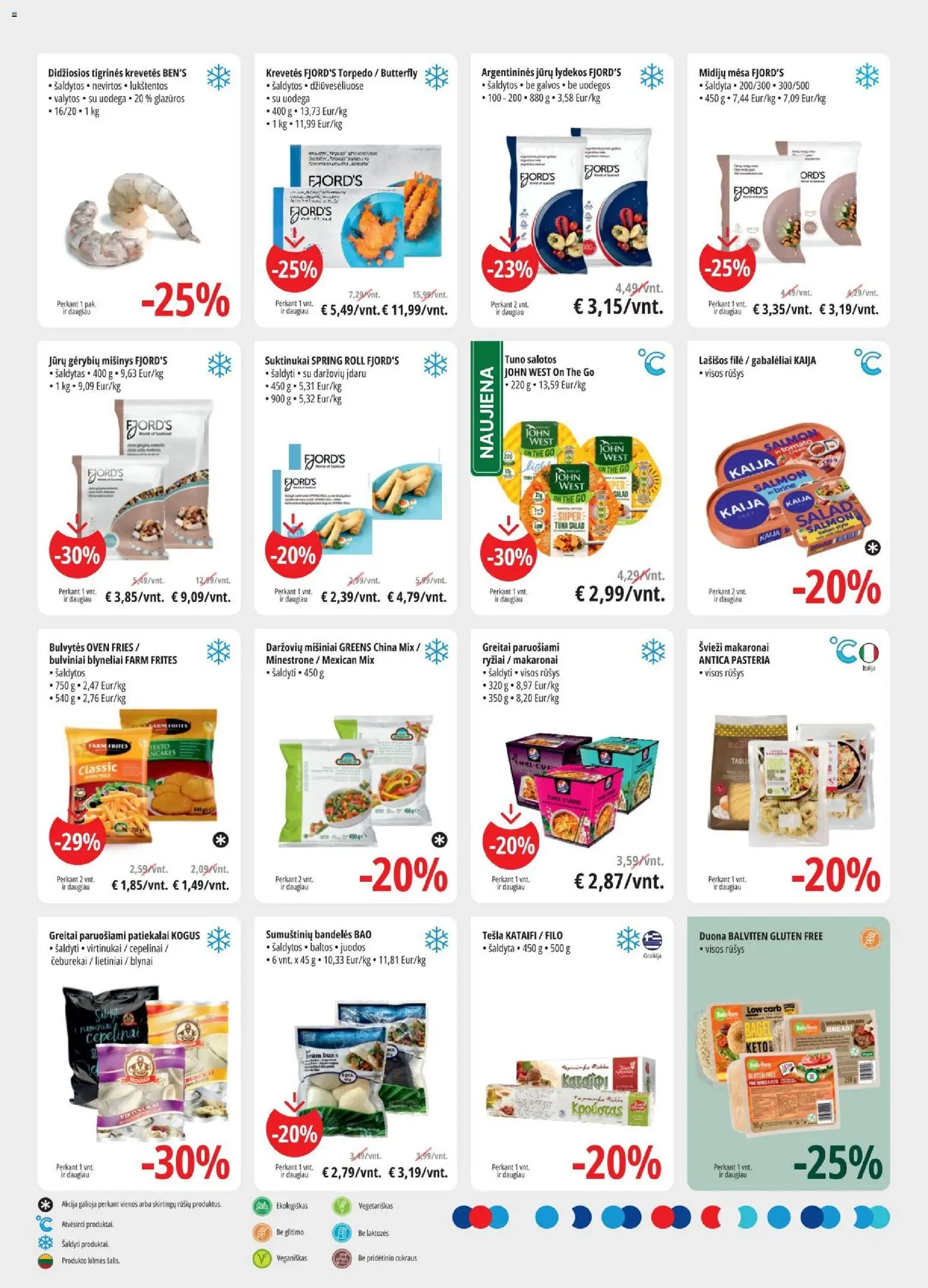 ePromo akcijos nuo 18.03.2026 | Puslapis: 4 | Prekių: Salotos, Bandelės, Lašišos, Ryžiai