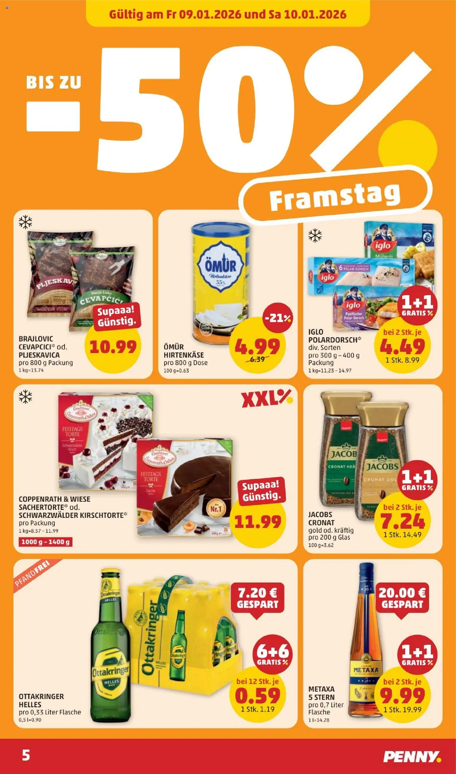 Penny Markt Flugblatt gültig ab 08.01.2026 | Seite: 5