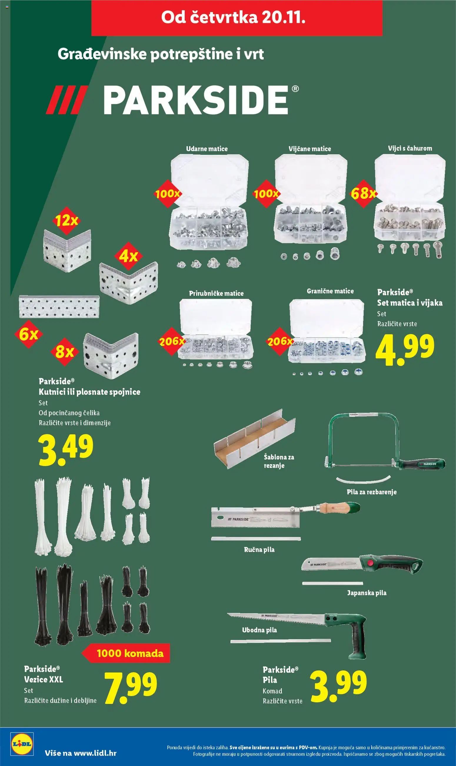 Lidl katalog | vrijedi od 17.11.2025 | Stranica: 60 | Proizvodi: Ubodna pila, Pila, Parkside