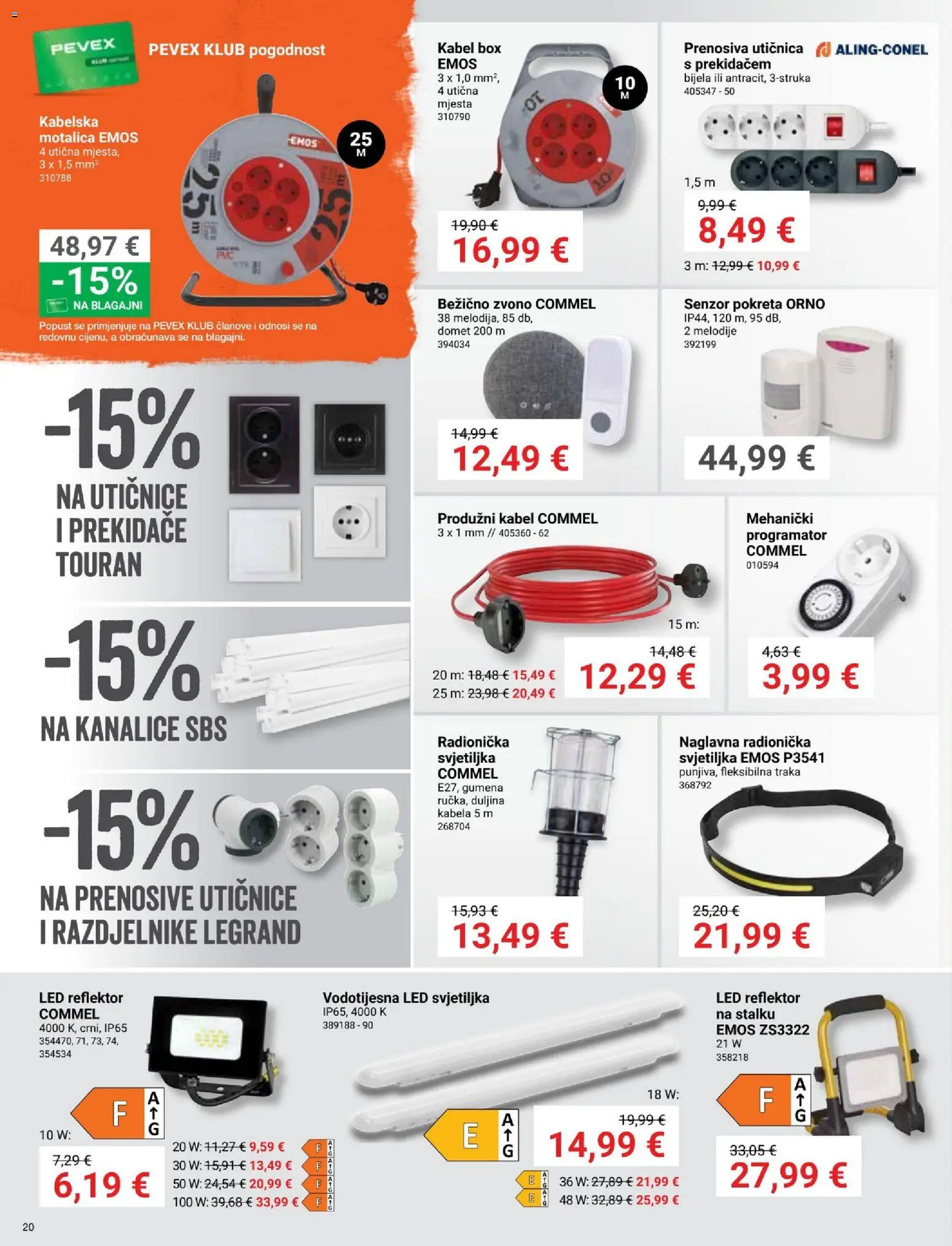 Pevex katalog | vrijedi od 03.04.2026 | Stranica: 20