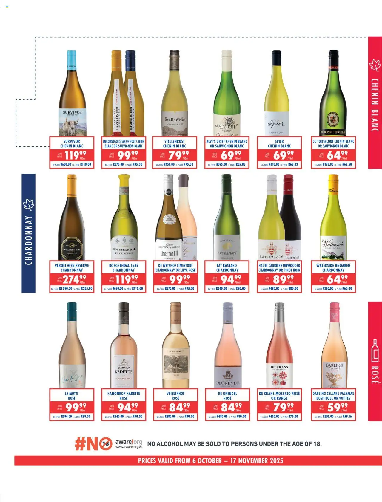 New Ultra Liquors catalogue – valid from 06.10.2025 | Page: 3 | Products: Pajamas