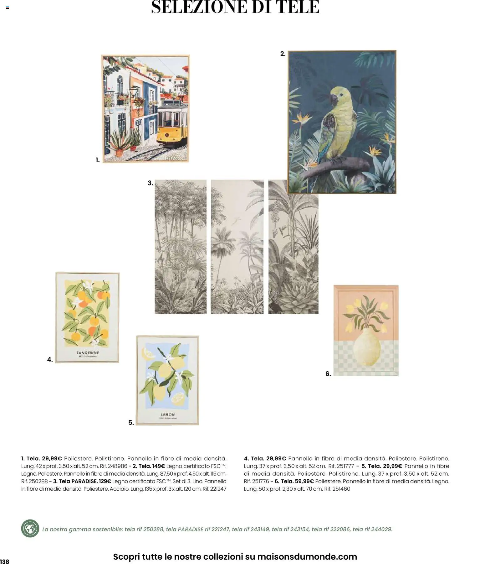 Volantino Maisons du Monde del 12.02.2026 | Pagina: 138