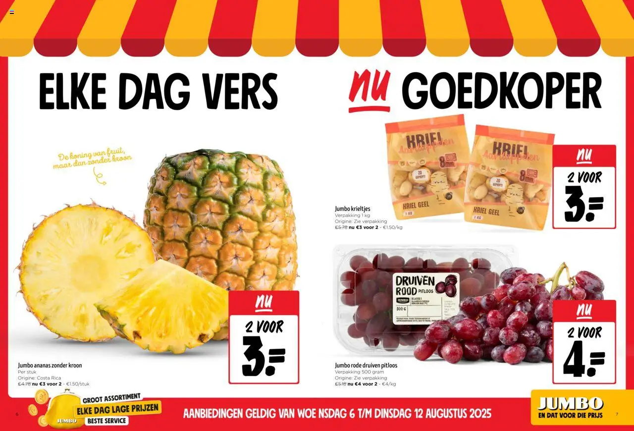  | Pagina: 4 | Producten: Krieltjes, Ananas, Druiven