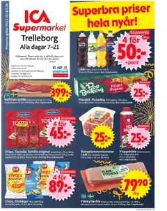 ICA Supermarket - Trelleborg - Förhandsvisning av reklamblad från butik ICA Supermarket aktuell från 30.12.2025