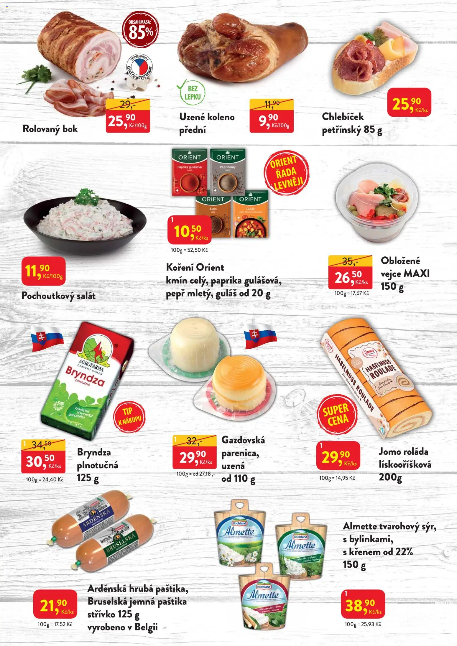 MP Krásno leták od 16.03.2026 | Strana: 3 | Produkty: Vejce, Uzené koleno, Bryndza, Paštika